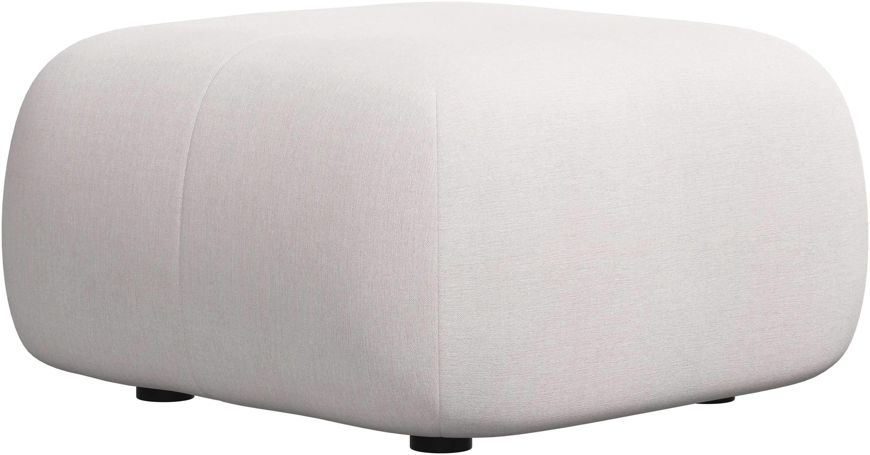 BoConcept オットマン スツール ホワイト デザイナーフットスツール | インテリアをグレードアップ
